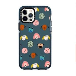 Casetify iPhone 12 Pro Case Dog faces